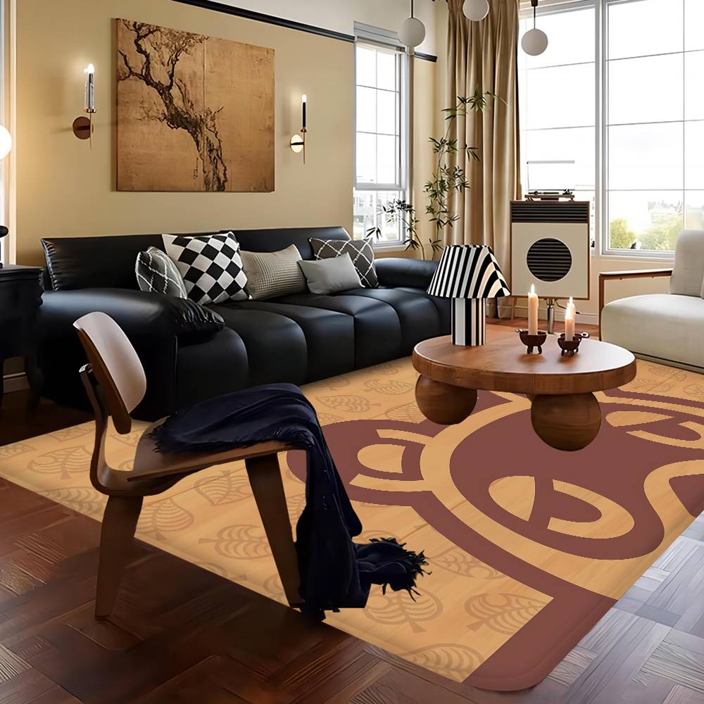 A-Animal Classic C-Crossing Game Door Mat Washable Non-Slip Living Room Sofa Chairs Area Mat Kitchen Doormat Area Rug