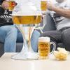 Distributeur de Boisson Bière Réfrigé avec glaçon, boisson, liqueur, bar, bac à glaçon 3,5 Litres Robinet