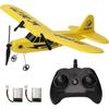USB-Charged Remote Control Airplane Glider - 2.4GHz Easy-Fly Model for Kids & Beginners (Indoor/Outdoor Use)_DP