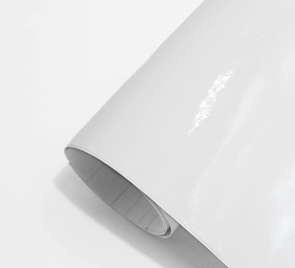 IlMondoMall Gloss White Wrapping Sheet Protective Film Glossy White (152 x 300 cm_, White)