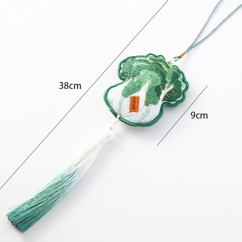 2026 Chinese New Year Metal Bell Pendant Wind Chime - Peace Blessing Ornament