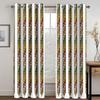 Ethiopian Ethnic Special Decoration Thin Fabric Curtain for Living Room Bedroom Curtain 3D Print Luxury Window Treatment Drapes