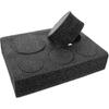 Takeout Cup Holders Foam, 5 Cups Foam Takeout Coffee Drink Carrier Trays To Goes Drink Holder Beverage Packing Tool for Hot and Cold Drinks Milk Tea