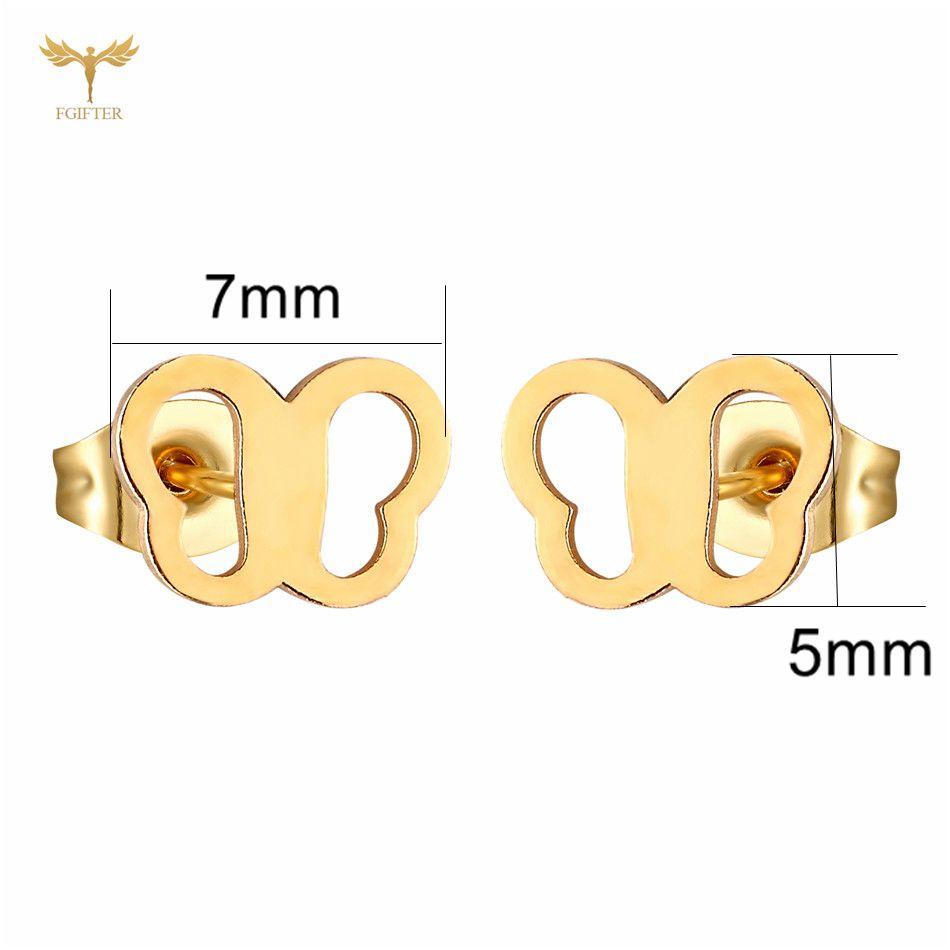 12 Pairs Insect Butterfly Earrings Casual Fashion Zircon For Women Girls Stainless Steel Stud Earrings Set Cheap Resale Gifts