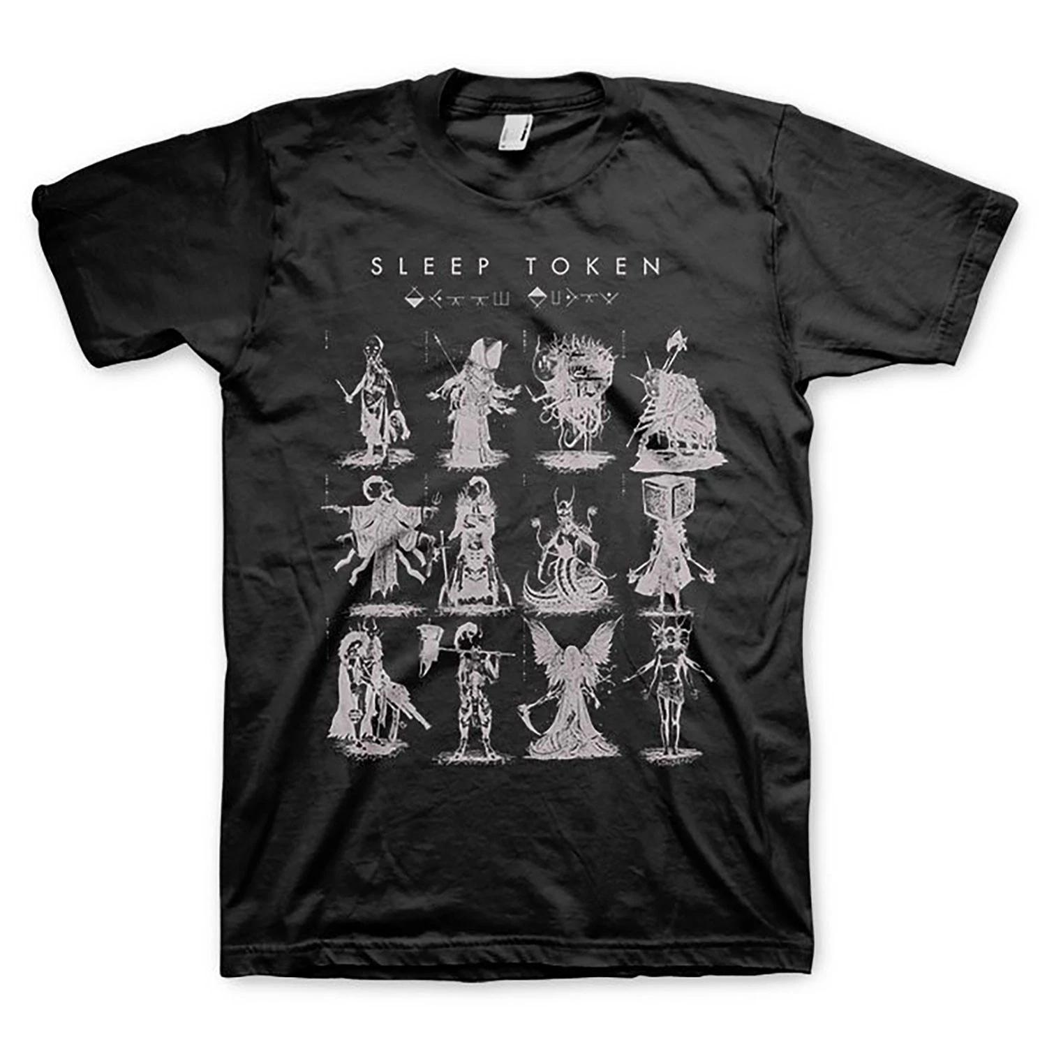 Men s Sleep Token Invert T-shirt Small Black M