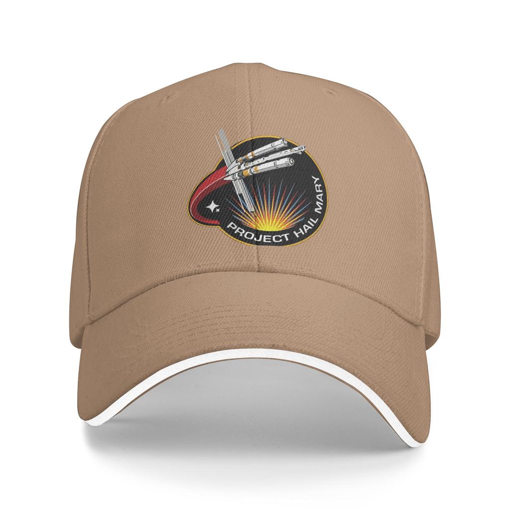 Project Hail Mary Mission Patch Baseball Cap Fashion  Sandwich Caps Unisex Polyester Sun Hat Outdoor