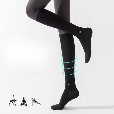 Female Spring and Autumn Non Slip Professional Fitness Jump Rope Exercise Pressure Calf Socks