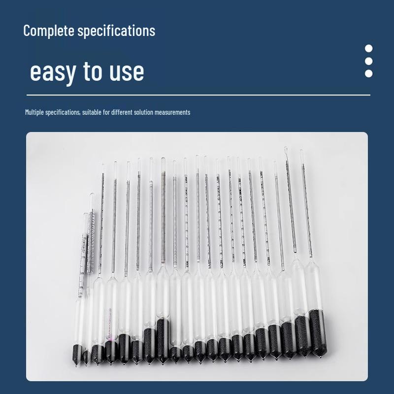 Hydrometer and Salinity Meter for Liquid Gravity and Concentration Measurement