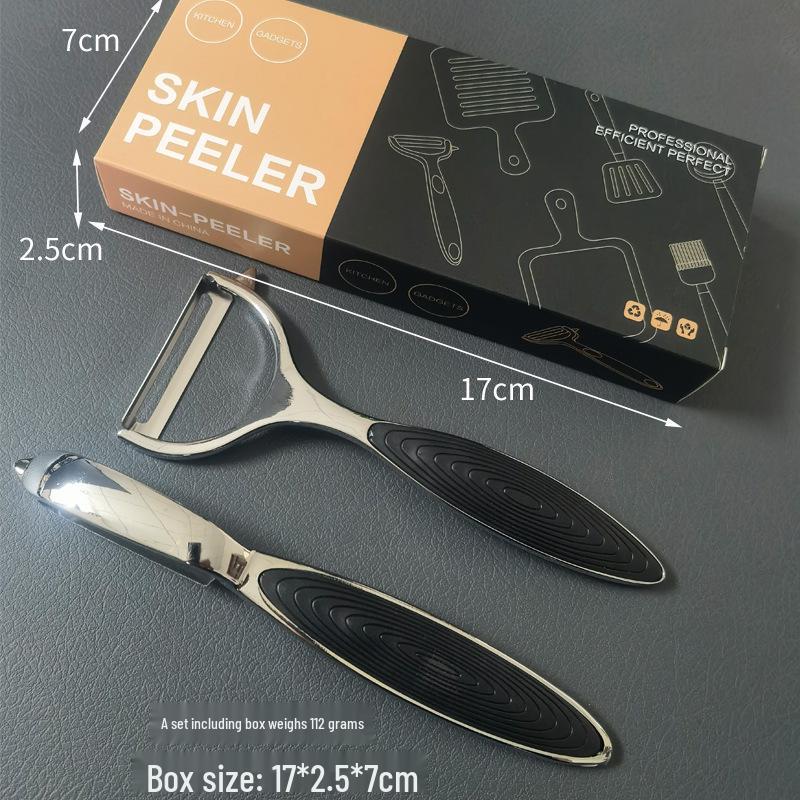 "Stainless Steel Fruit & Vegetable Peeler and Melon Planer Kitchen Gadget"