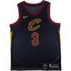 X NBA Collaboration Thomas Cleveland Cavaliers C Statement Edition Swingman Jersey Men Jersey Black 877201-016