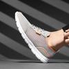 Mode 2024 Neue Herren Walking Casual Schuhe Leicht Weich Low Top Bequeme Sneaker Outdoor Herren Mesh Sportschuhe Tenis Masculino