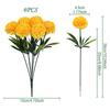 Hydrangea Artificial Flower Silk Non-Fading Arrange Flower Bouquets Ins Style Simulation Fake Flower Bouquet