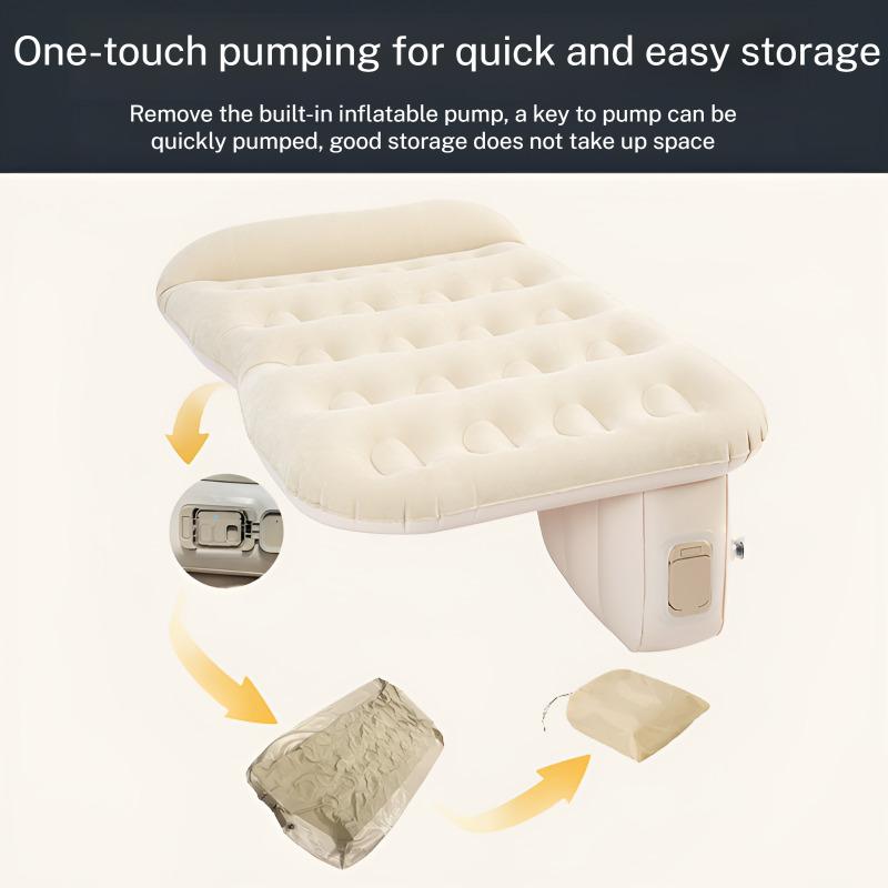 Car Air Inflatable Travel Mattress Bed Suv Universal For Back Seat Multi Functional Sofa Pillow Outdoor Camping Mat Cushion