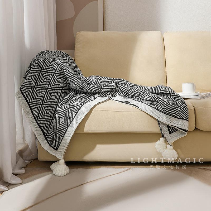 Bohemian Sofa Blanket Blanket Knitted Blanket Covered Quilt Air Conditioning Blanket Bedside Blanket Office Nap Blanket