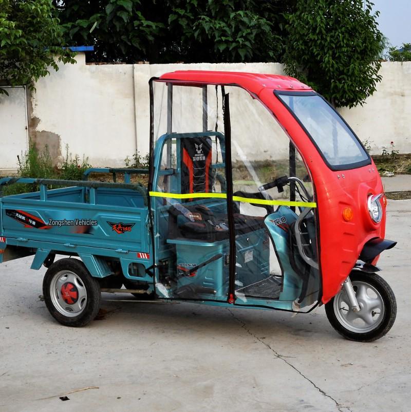 Auvent Pare-soleil Imperméable pour Tricycle Électrique