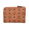 MCM Aren Brown Leisure card holder MYAFATA01CO001