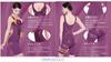 CREPUSCOLO The ultimate 3D cut luxury fabric bodysuit bust up body shaper hip up shapewear girdle underwear waistline! three-dimensional women's (XXL,