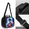 Cartoon Animation Lunch Box Bag Student Fully Printed Lunch Bag Wear-Resistant And Convenient Portable Picnic Bag