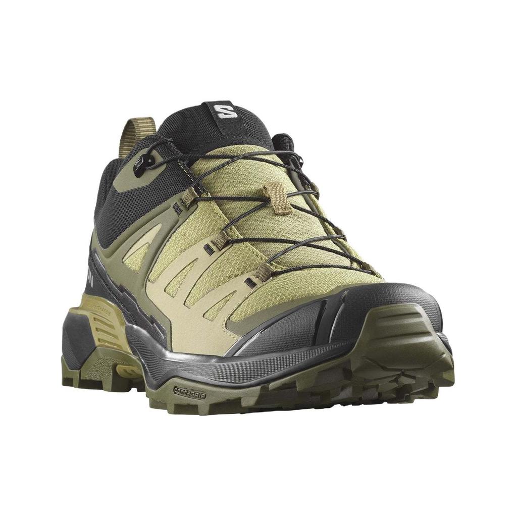 SALOMON X Ultra 360 Round Toe Non-Slip Low-Top Hiking Shoes Men Hiking Shoes Green Black 474560
