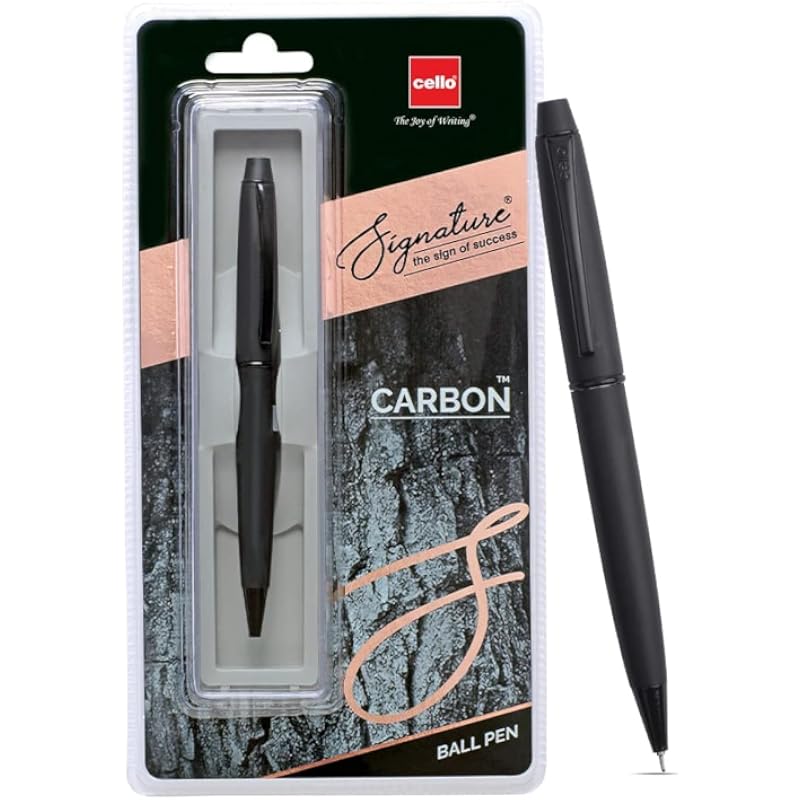 Cello Signature Carbon Ball Pen