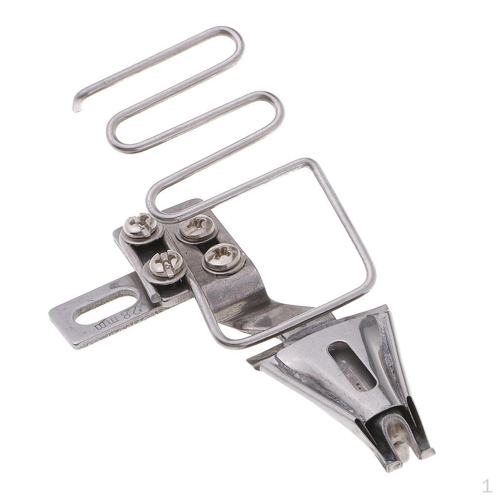 Set De 7 Accessoires Composé De Poseurs De Biais, Ourleurs, Assemblage Bord à Bord POUR MACHINE À COUDRE DORINA TEXI - GRITZNER - JUKI - SILVER - JAGUAR - BROTHER - ELNA