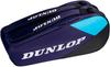 Dunlop (DUNLOP) Tennis Racket Bag Backpack, CLUB SERIES, Holds 2 Rackets, Violet x Neon Blue, DTC2631