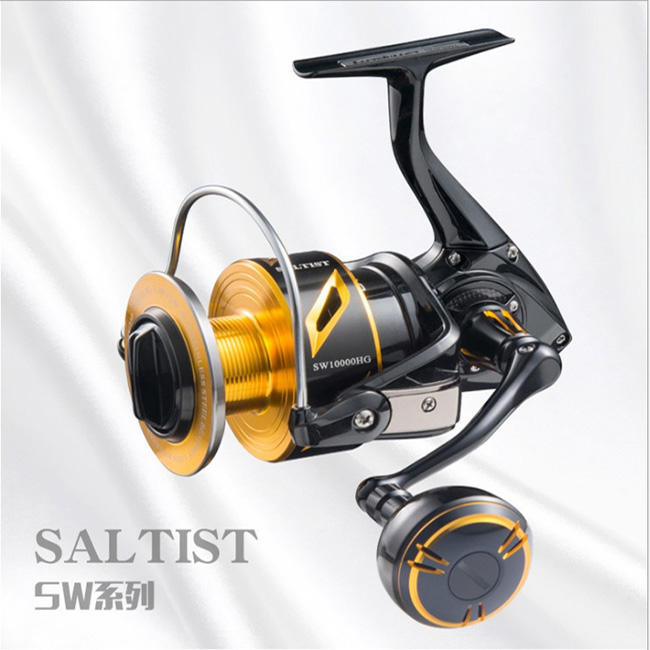 Lurekiller 25-35kg 4000-10000 9+1BB Vollmetall Spinn-Jigging und Popping Rolle Hohe Bremskraft für Marlin