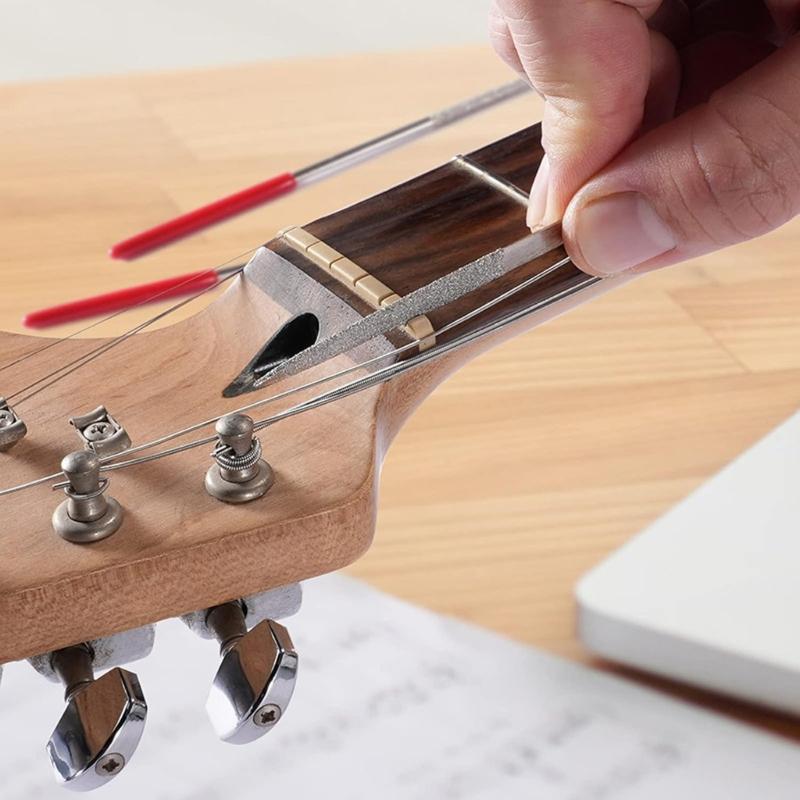 28PCS Comprehensive String Instrument Maintenance Set with Essential Tool for Luthier Guitar Ukuleles Repair and Tuning