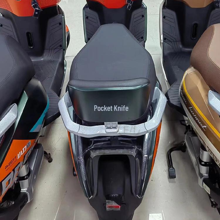 Qingfengxia Electric Scooter Rear Rack: Thickened Aluminum Alloy Rear Cargo Rack for Small Knife Electric Bicycles