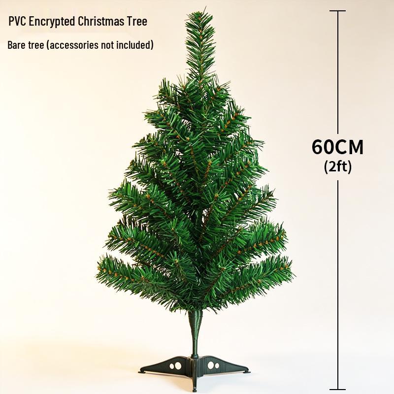 Encrypted PVC Christmas Tree for Hotels, Commercial Spaces, and Supermarkets - Artificial Encrypted PVC Christmas Decoration.