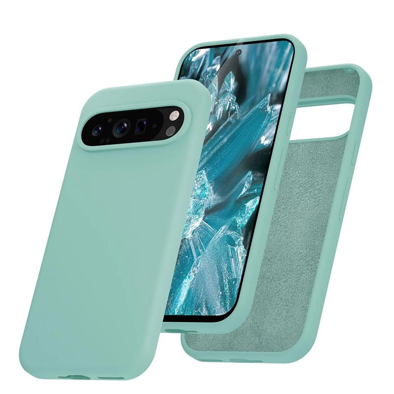 

Luxury Liquid Silicone Soft Slim Case for Google Pixel 9 Pro XL 8 7 6 5 7A 8A 6A 5A Matte Skin Feel Solid Color Shockproof Cover For Google 9A