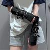 Unisex Punk Arm Sleeves Stretchy Fabric Armwear Comfortable Arm Coverage for Outdoor Activity Halloween Dressingup Props