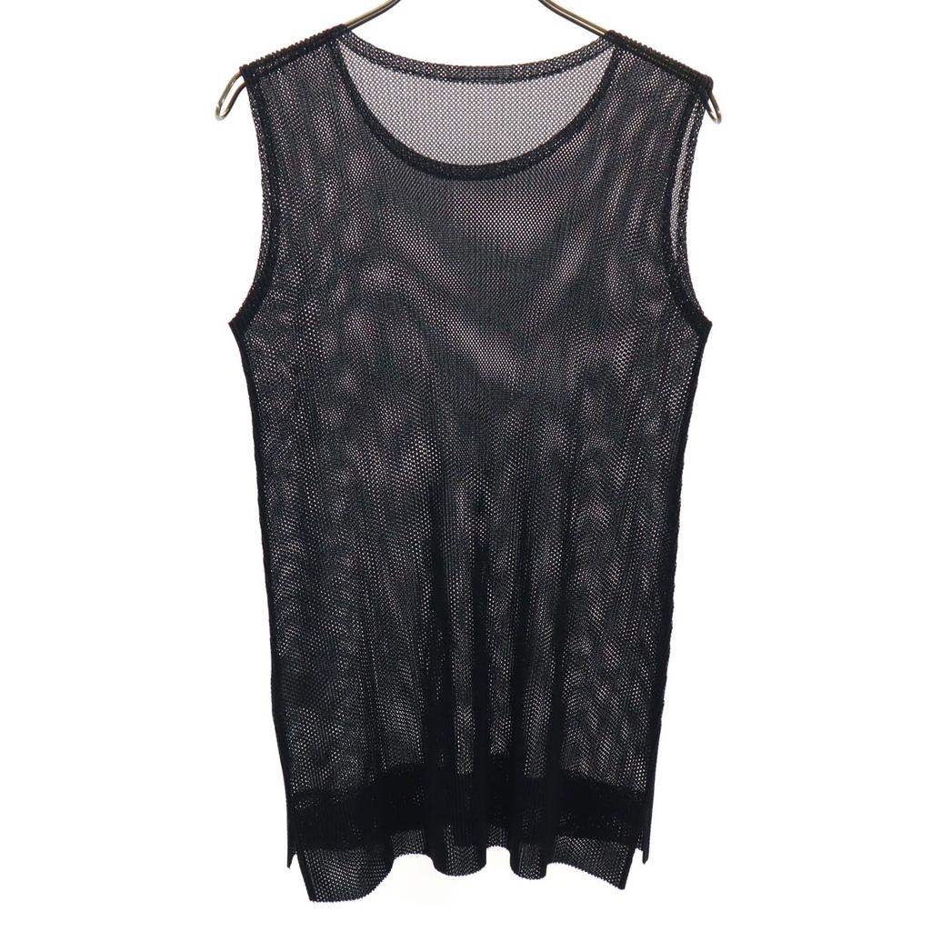 Beauty products PLEATS PLEASE made in Japan No sleeve Mesh Pleated Tank top Women Used