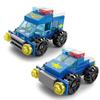 147PCS 6 IN 1 Police Series City Police Building Blocks Bricks Toy Assembling Puzzle Toys Gift for Children
