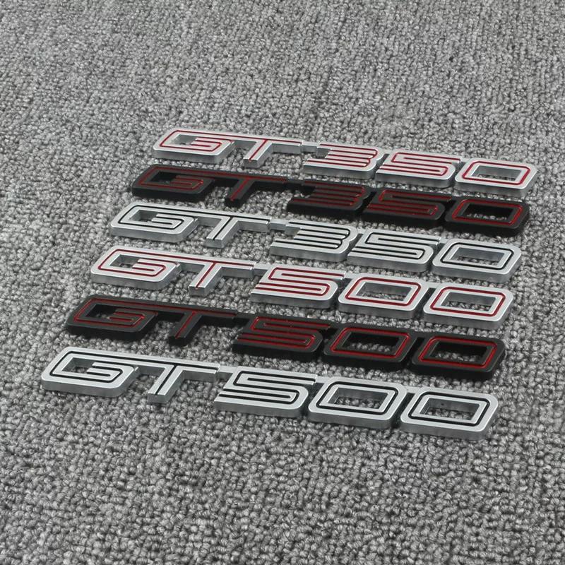 Geschikt voor het aanpassen van GT500 spatbord zijmarkering Mustang Shelby logo GT350 achtermarkering