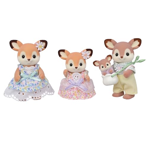 Кукла Sylvanian Families [Deer Family] FS-53 ST Mark Сертификация для детей от 3 лет и старше Игрушечный кукольный домик Sylvanian Families EPOCH