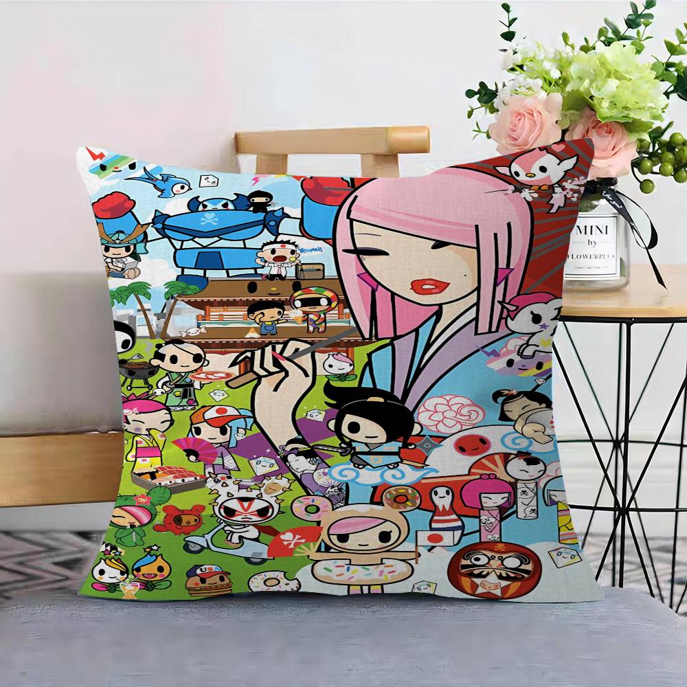 Japan Tokidoki Pillow Cover Sofa Cushion Cover Home Room Decoration Children Gift