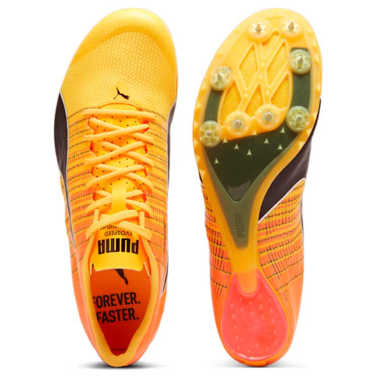 Puma EvoSpeed Future 6 Sun Stream Unisex Sneakers Orange Sunset-Glow Black 380023-01