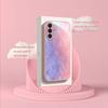Chic Glitter Gradient Tempered Glass Phone Case  S26 Ultra Fashion Carcasa for Samsung Galaxy S25 S24 S23 S22 S21 FE Ultra Plus