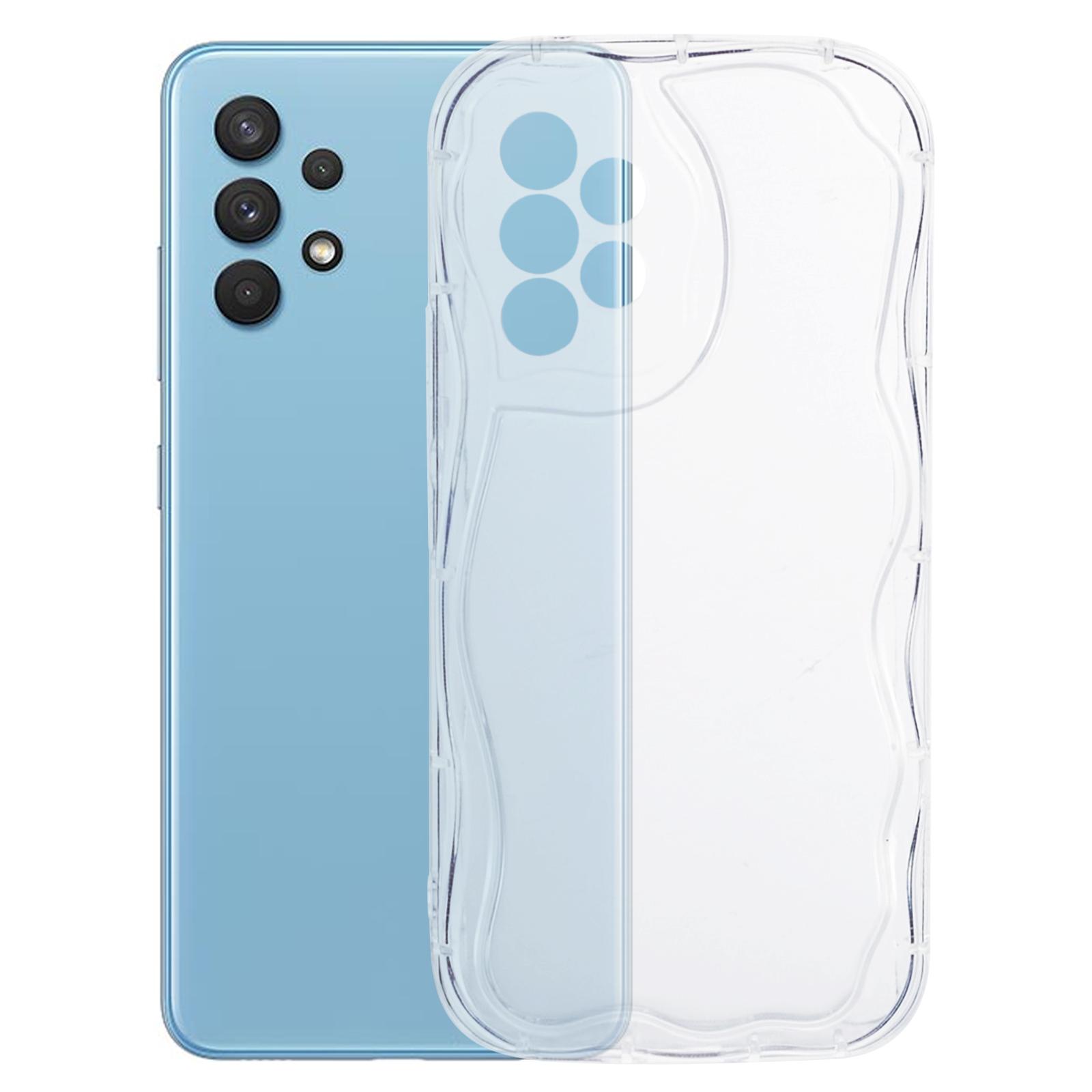 

Серія YX Для Samsung Galaxy A32 4G (Версія ЄС) Протиударний чохол Хвиляста форма Точний виріз Чохол для телефону з ТПУ Transparent