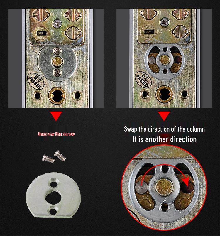 Kent Outdoor Key & Password Aluminum Door Lock with Always Open Feature