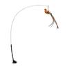 Cat Toys Cat Self-sexy Feather Suction Cup Teasing Cat Stick with Bell Bird Replacement Head Resistant To Bite Pet Toys