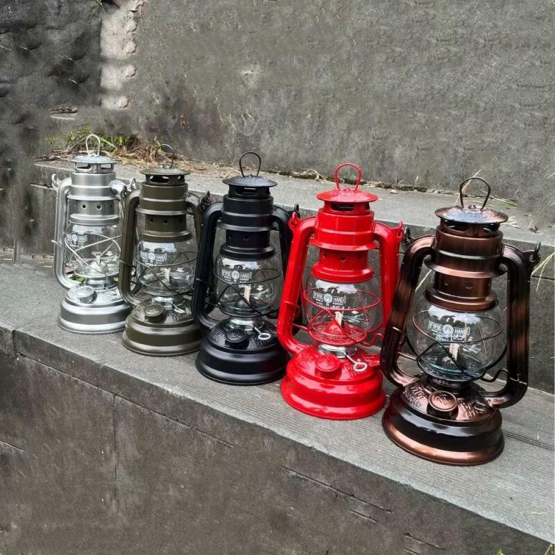 Retro German-Style Kerosene Camping Lantern