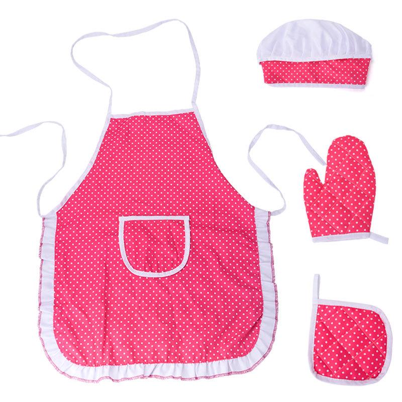 Children s Play Kitchen Set: Cookware, Baking Tools & Apron