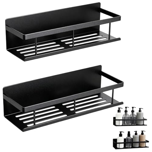 

GOENDR Bathroom Rack with Magnets, Perfect for Bathrooms, Toilets, and Kitchens, Powerful Magnetic Storage, Condiment Rack, Washing Machine Rack, and