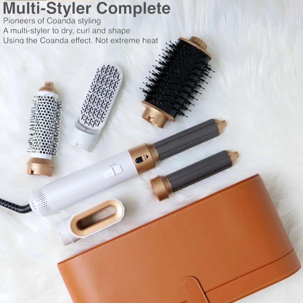 6 In 1 Hair Dryer With Curling Iron Hair Straightener With Brush Hair Dryer Hair 6 In 1 Multi-Function Styler 1000W