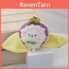 Delightful Magnetic Plush Keychain Doll Colorful Fruit Design Perfect For Giving Gift