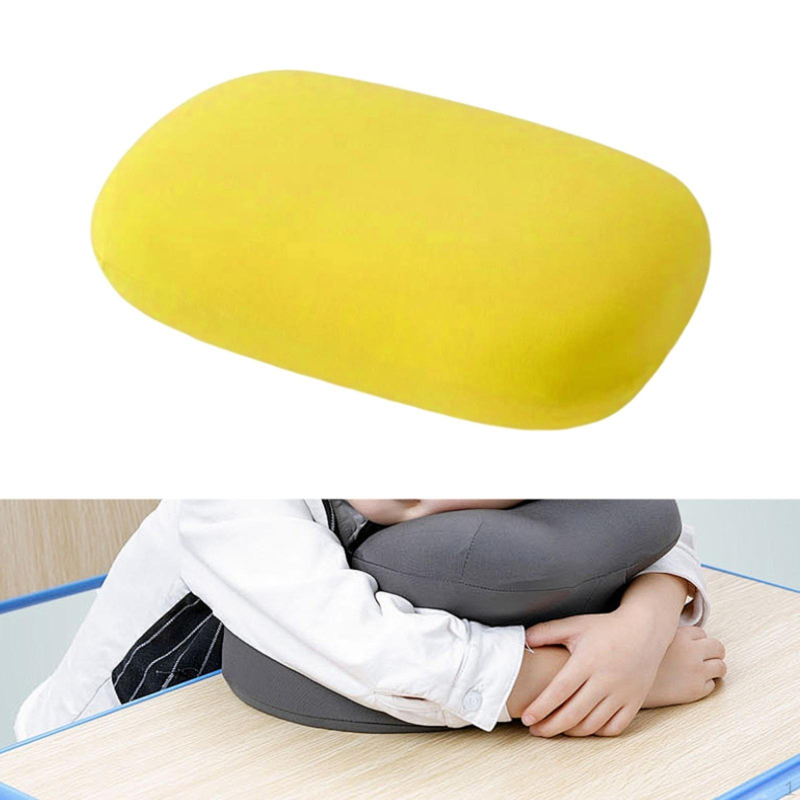 

Pillow ,Neck Support ,Washable Cover, Cervical Neck for Office Travel жёлтый