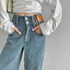 Women's High Waist Breathable Wide Leg Jeans - Autumn Collection