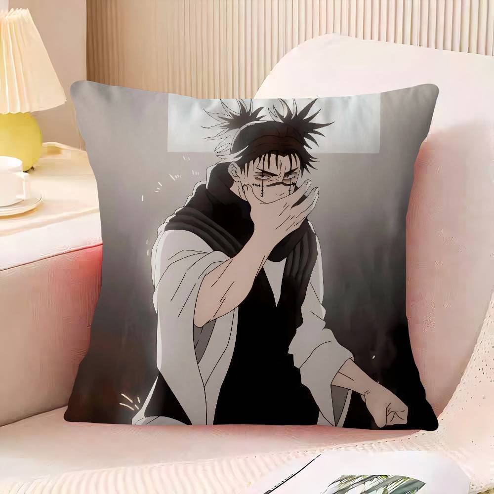 

C-Choso Y-Yuji Cover With Short Plush Print For Living Room Sofa Decoration Cushion Cover Pillow Covers 16x16Inch